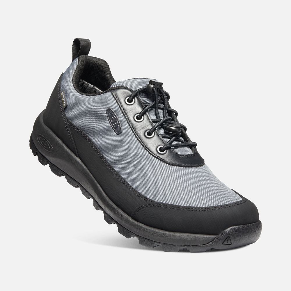 Zapatos Oxford Keen Mexico Grises/Negros - Hombre Glieser Waterproof - UM9204815